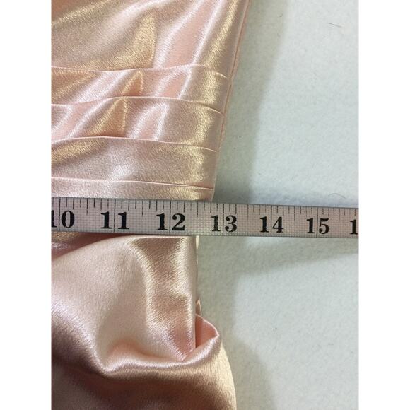 AW BRIDAL 2 XS pearl pink Leggero wedding guest bridesmaid party maxi dress b100 - Picture 8 of 10